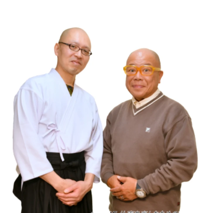 シュウマイ奉行の2ショット写真