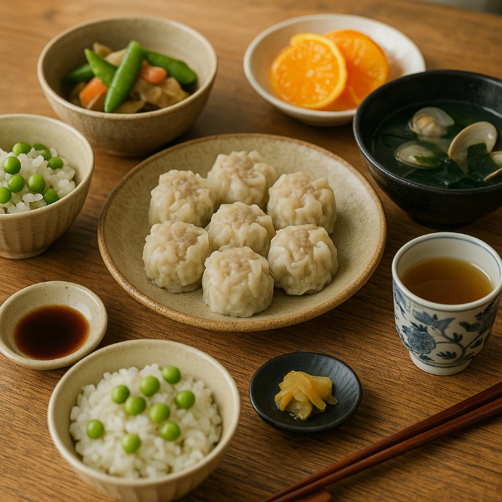 穀雨の献立帖｜二十四節気 京都点心福の塩焼売　恵みの献立