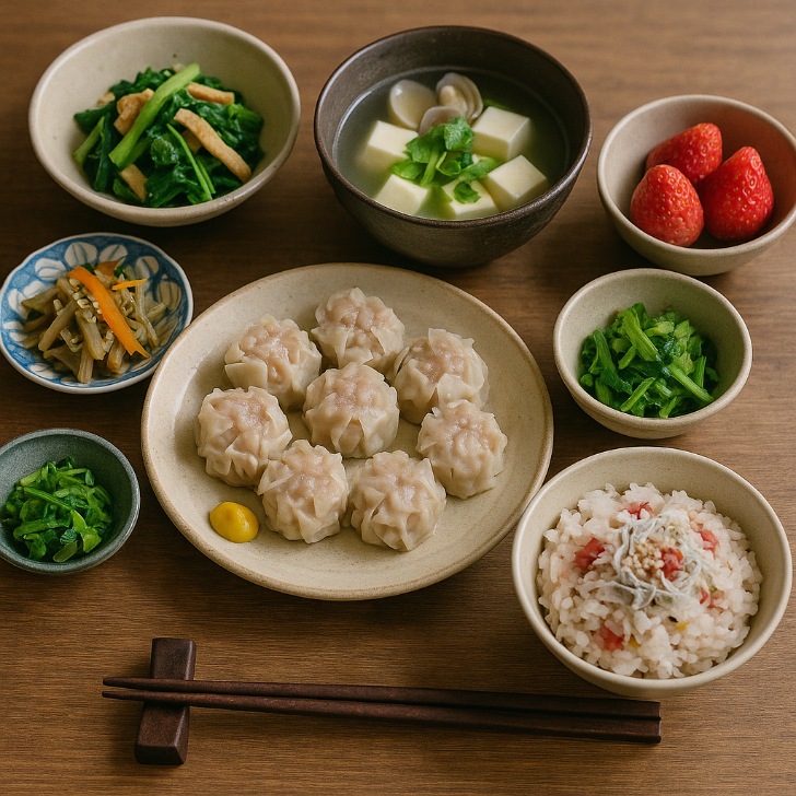 立春の献立帖｜二十四節気 京都点心福の昔ながらのシュウマイが贈る旬の食卓
