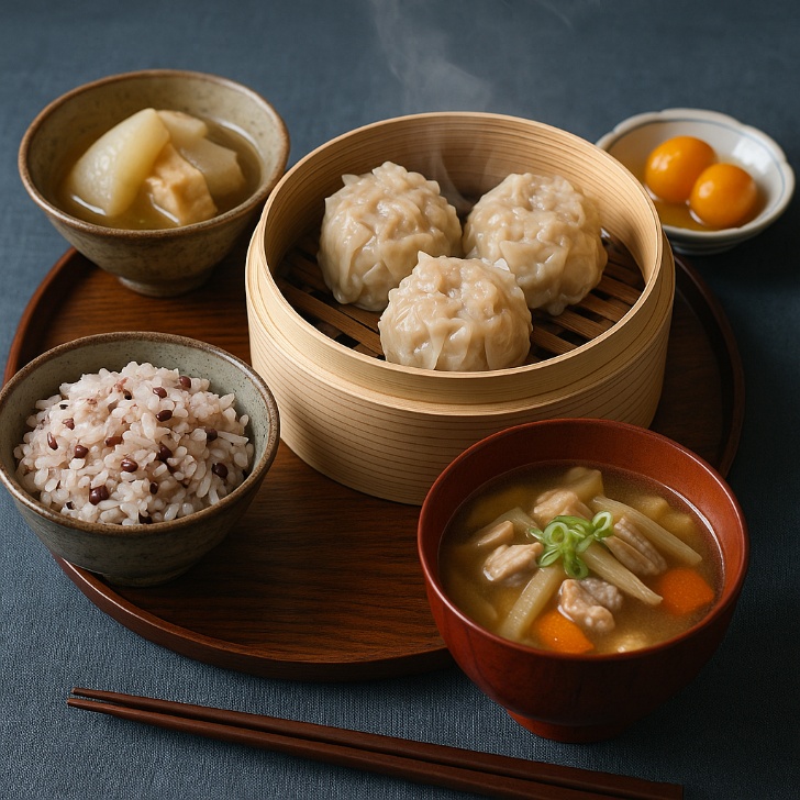 小寒の献立帖｜二十四節気 京都点心福のにんにく無し餃子で冬の味わい点心