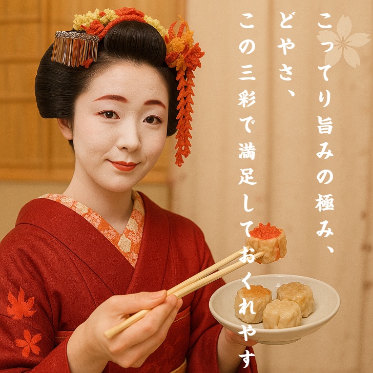 【肉の極み 三彩セット】鬼辛・肉汁・だし焼売 18個入｜京都点心福×シュウマイ奉行